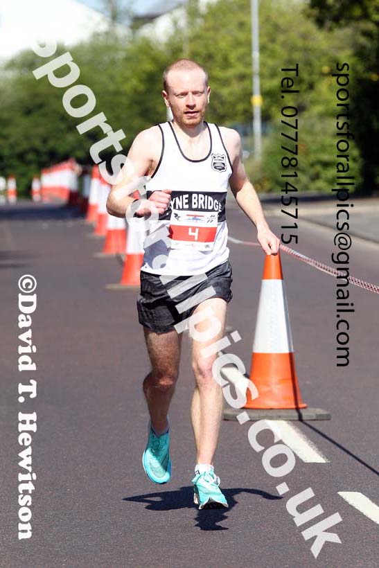 2021 Gateshead Half Marathon, Sunday, May 30th. Photo: David T. Hewitson/Sports for All Pics